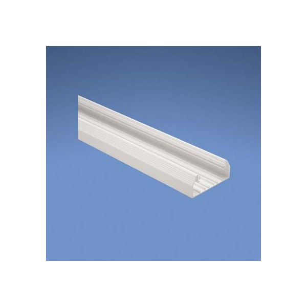Cover Plate Raceway, T-70 Series, 4.07 in W, 1.77 in H, 6 ft L, Off White, 6 PK