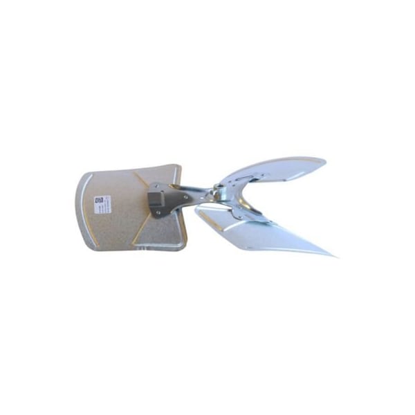 Fan Blade, 22", 20Deg, 3 Blades, Le82W58