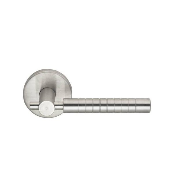 Stainless Lever Priv 2-3/8" BS Full Lip 1-3/8" Door Satin SS 33