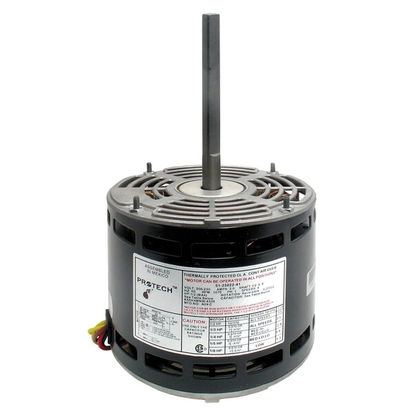 Motor 208-230V 1075rpm 1/6-1/2hp