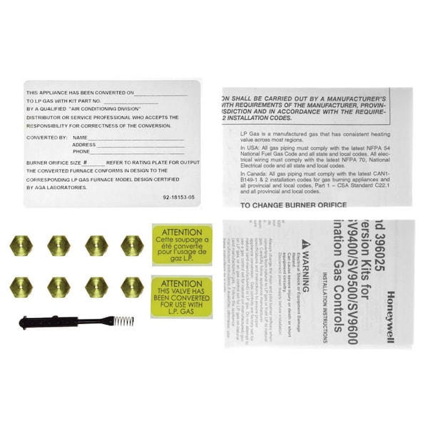 Nat To Lp Conversion Kit