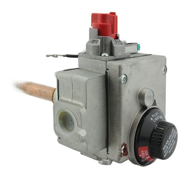 Nat 1/2" Gas Valve 9"Wc, LP, 9" WC, 1/2" Inlet Size