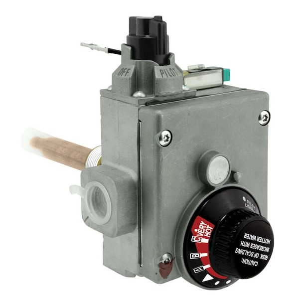 Nat 1/2" Gas Valve 5"Wc, Natural Gas, 5" WC, 1/2" Inlet Size