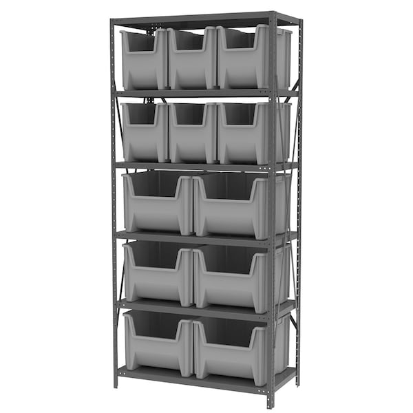 Wire Shelving Kit, Steel, Sh Sys, Sns Aso
