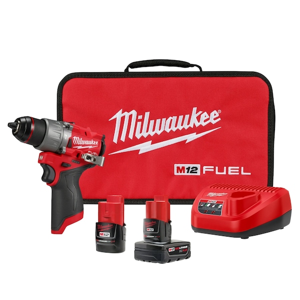M12 FUEL 1/2 in. Hammer Drill/Driver Kit