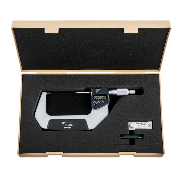 Micrometer, Point, 15deg. 2-3" .00005"IP65