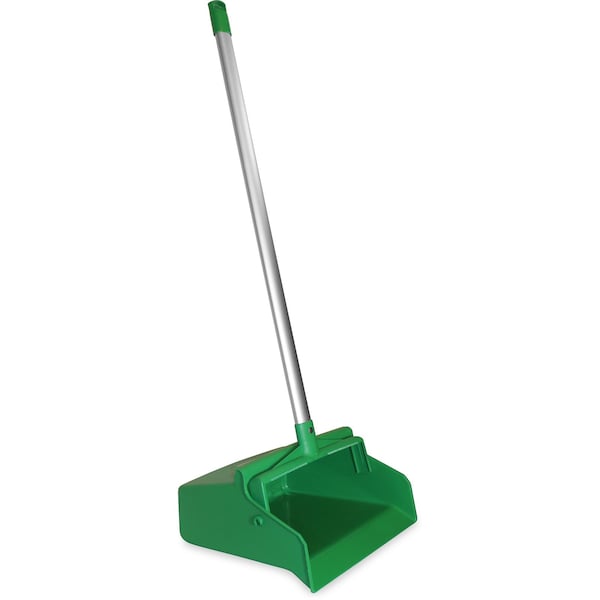 Color Coded Upright Dustpan, Gre