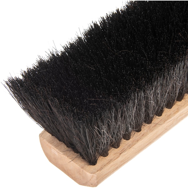 Horsehair Blend Sweep, 36", Blk, PK6