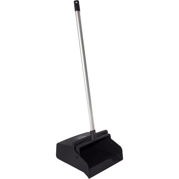 Color Coded Upright Dustpan, Bla
