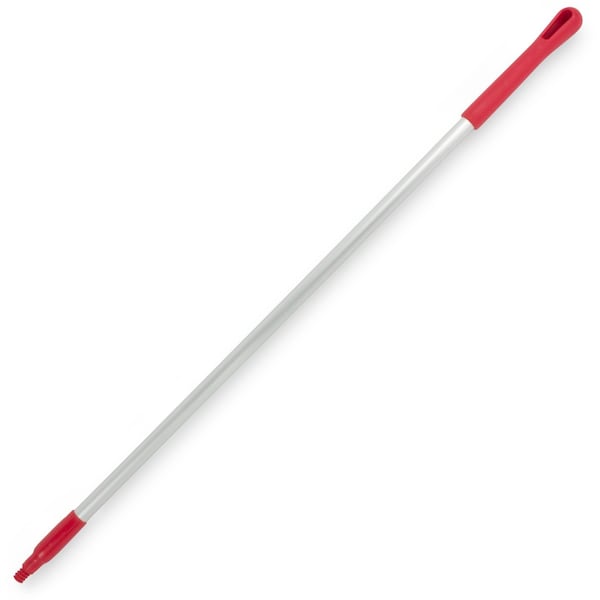 48 in Aluminum Handle, Red, Aluminum