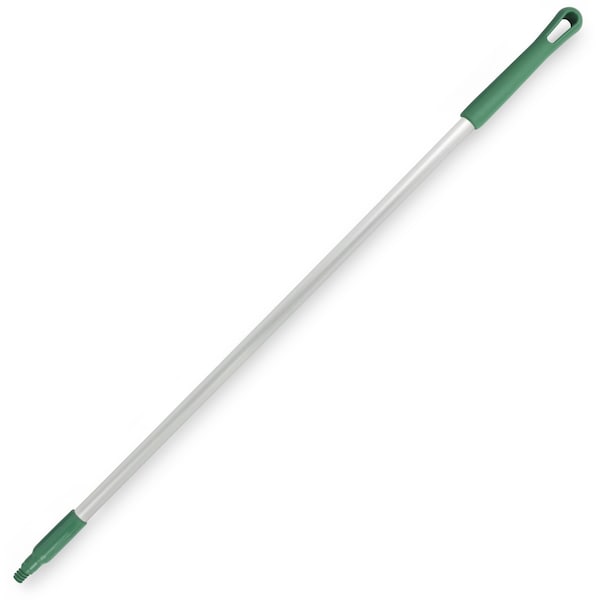 48 in Aluminum Handle, Green, Aluminum