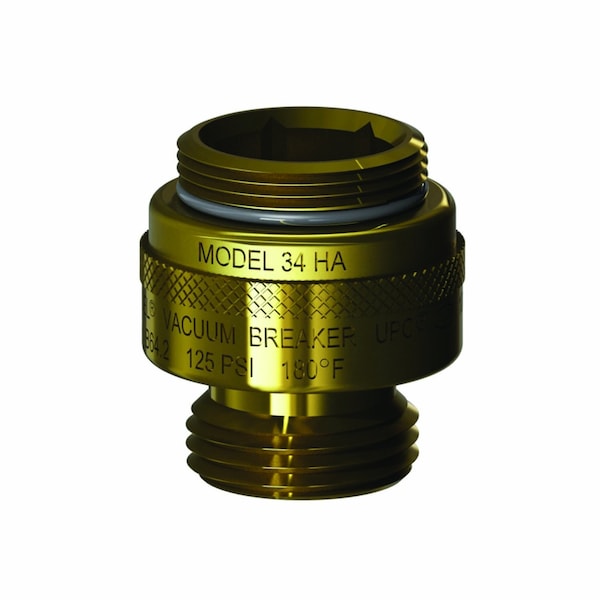 Outlet Brass Single-Check Vacuum Breaker