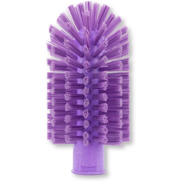 3 in W Pipe and Valve Brush, Purple, Polypropylene
