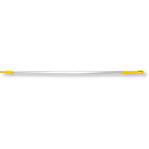 60 in Aluminum Handle, Yellow, Aluminum