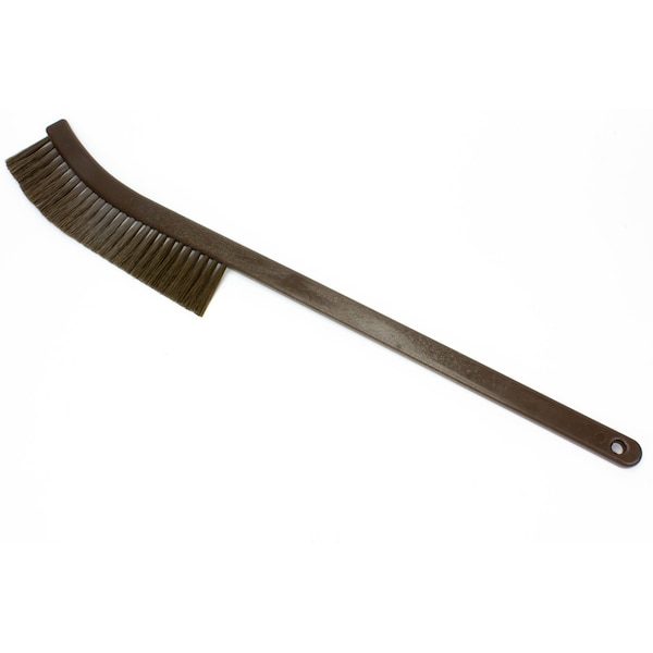 0.5 in W Radiator Style Brush, Brown, Polypropylene