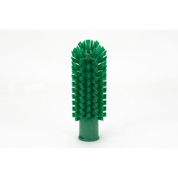 2 in W Pipe and Valve Brush, Green, Polypropylene