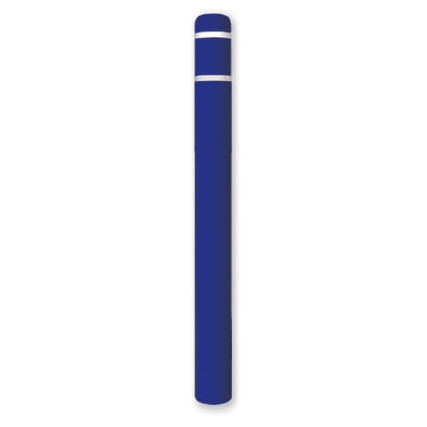 Post Sleeve, 7" Dia, 60" H, Royal Blue/W