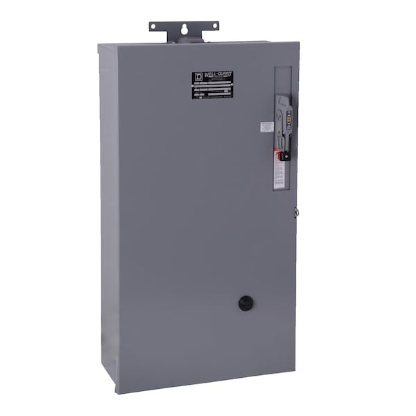 Pump Panel, NEMA Type S, Well Guard, oil field, Size 2, 45A, 25HP, 60A fusible disconnect, Motor Logic SSOLR, 440/480VAC 50/60Hz coil, NEMA 3R