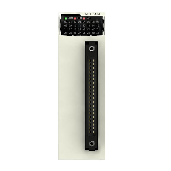 Analog isolated low level input module, Modicon X80, 4 inputs, 40mV positive or negative