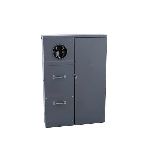 Meter Main, CUM, 0 Spaces, 400A; 200A, Main Lug, 1 Phase