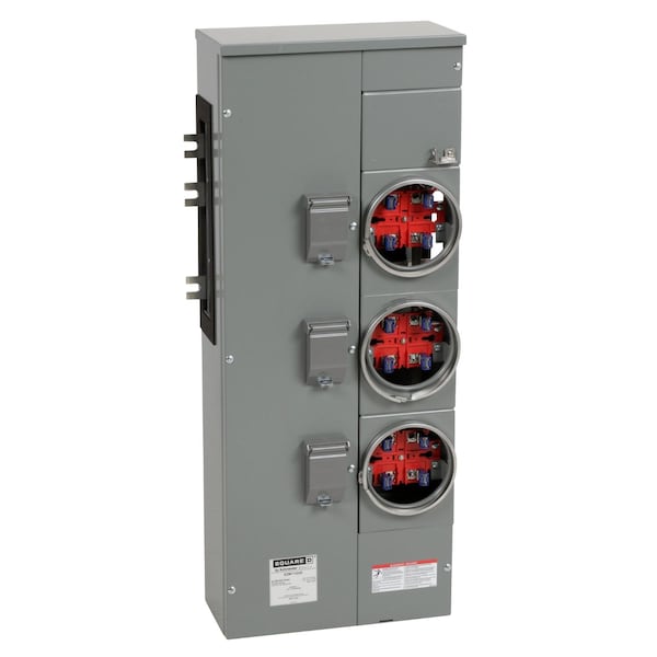 Meter Main, EZM, 225A, 120/240V AC, 1 Phase