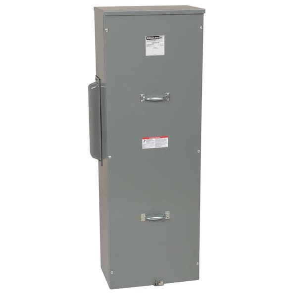 Meter Main, EZM, 800A, 120/240V AC, Main Lug, 1 Phase