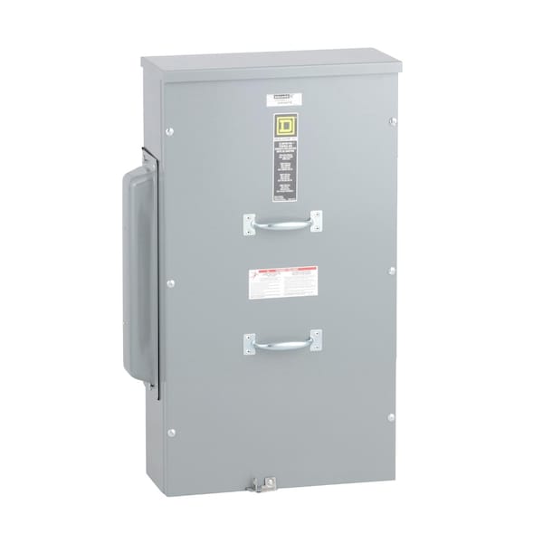 EZ meter, center main unit, 400 A, 3 PH, 4 wire, main lugs, N3R, busbar, Al