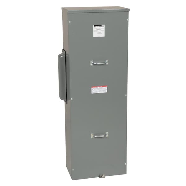 Meter Main, EZM, 800A, 120/240V AC, Main Lug, 3 Phase