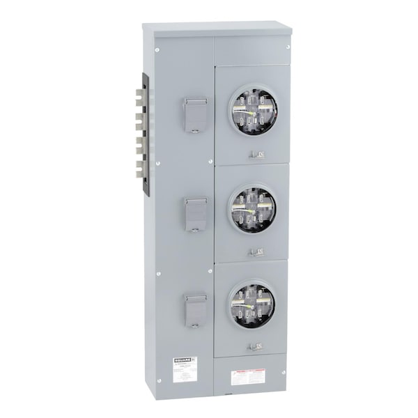 Meter Main, EZM, 225A, 120V, 3 Phase