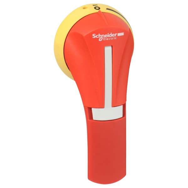 External rotary handle, TeSys GS, red handle, front mounting, 2 positions I-O, NEMA 3R, for GS 30 to 400A UL