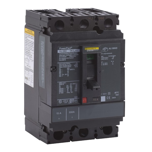 Molded Case Circuit Breaker, POWERPACT H Series, 30A, 2 Pole, 600V AC, 100kA at 240V AC