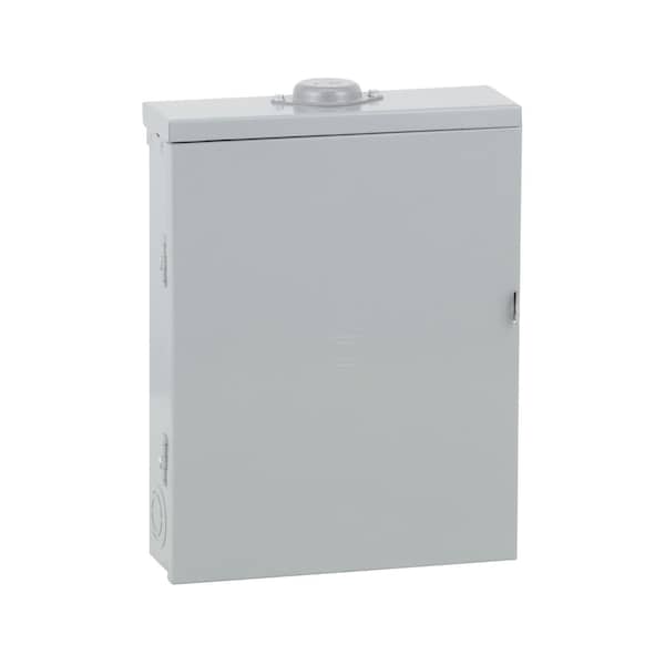 Load Center, HOM, 8 Spaces, 125A, 120/240V AC, PoN Convertible Main Lug, 1 Phase