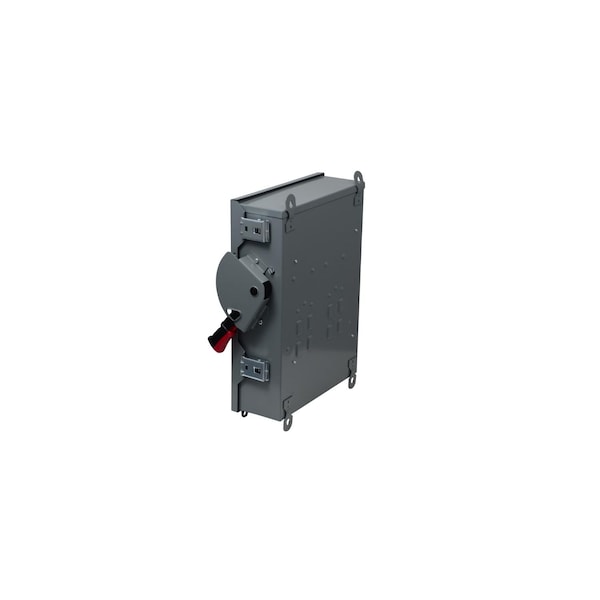 Safety Switch, Nonfusible, 4PST, Three Phase, NEMA 1, Steel