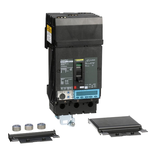 Molded Case Circuit Breaker, POWERPACT J Series, 250A, 3 Pole, 600V AC, 65kA at 240V AC