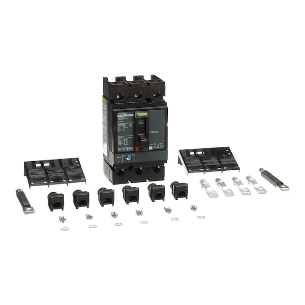 Molded Case Circuit Breaker, POWERPACT J Series, 225A, 3 Pole, 600V AC, 65kA at 240V AC