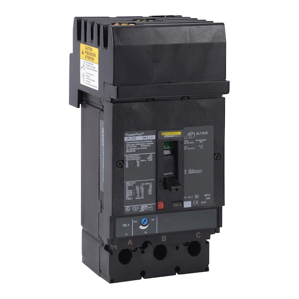 Molded Case Circuit Breaker, POWERPACT J Series, 200A, 3 Pole, 600V AC, 200kA at 240V AC