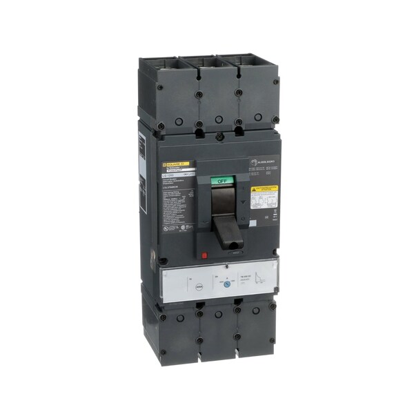 Molded Case Circuit Breaker, POWERPACT L Series, 400A, 3 Pole, 600V AC, 65kA at 240V AC