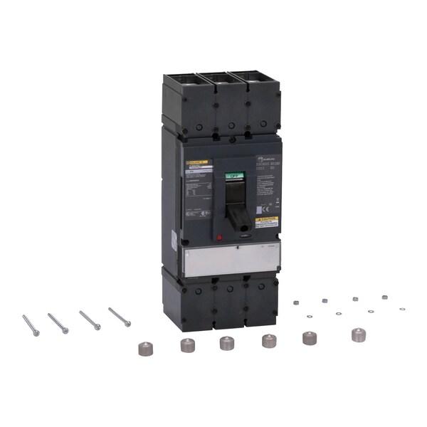 Powerpact Automatic Moulded Case Switch, 600V AC, 600A, 3 Poles