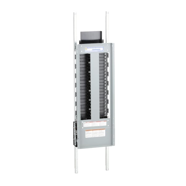 Panelboard interior, NF, main lugs, 400A, Cu bus, Al neutral assembly, 42 pole spaces, 3 phase, 4 wire, 600Y/347VAC max