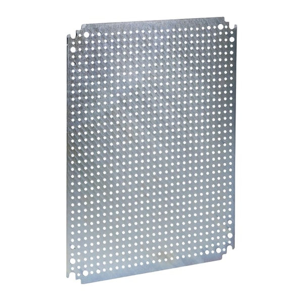 Microperforated mounting plate H600xW600 w/holes diam 3, 6mm on 12, 5mm pitch