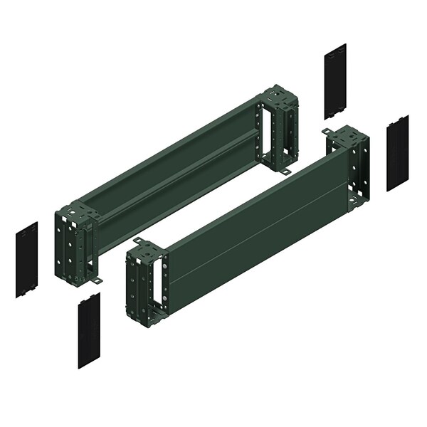 Front & rear plinth, PanelSeT SFN, Spacial SF, for electrical enclosure W400mm, plinth H200mm