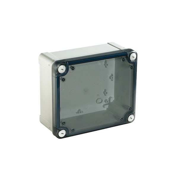 PC box IP66 IK08 RAL7035 Int.H150W105D80 Ext.H164W121D87 Transp.cover H20