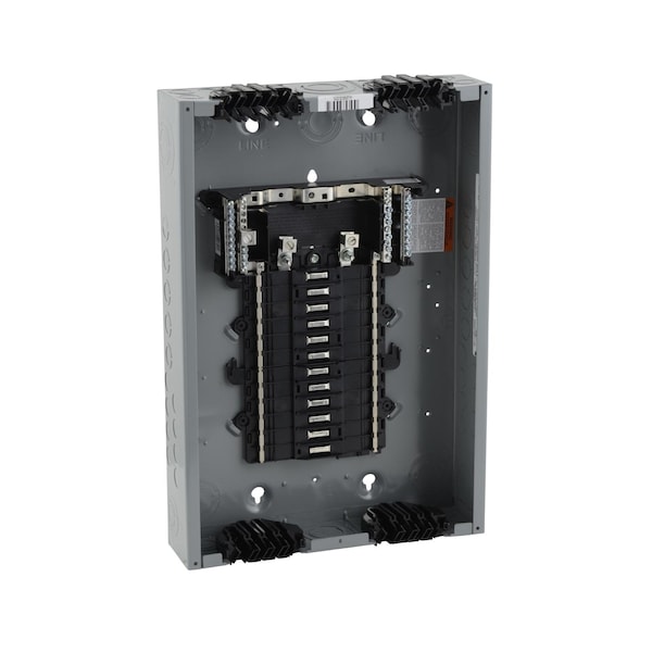 Load Center, QO, 24 Spaces, 125A, 120/240V AC, PoN Convertible Main Lug, 1 Phase