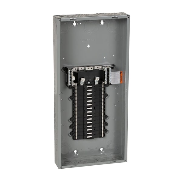 Load Center, QO, 30 Spaces, 125A, 120/240V AC, PoN Convertible Main Lug, 1 Phase