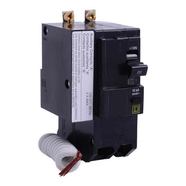 QO Series, 20A, 2 Pole, 120/240V AC, 10kA 120/240 V AC