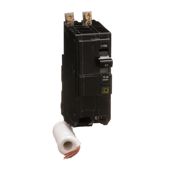 Miniature Circuit Breaker, 50A, 2 Pole, 120/240V AC, 10kA 120 V AC