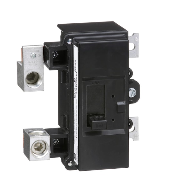 Miniature Circuit Breaker, QO Series, 100A, 2 Pole, 120/240V AC, 10kA at 120/240V AC