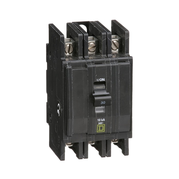Miniature Circuit Breaker, QO Series, 30A, 3 Pole, 120/240V AC, 10kA at 120/240V AC