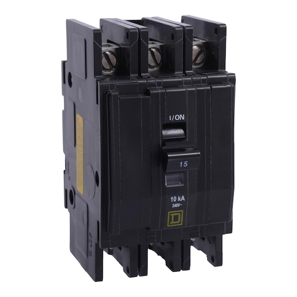 Miniature Circuit Breaker, QO Series, 40A, 3 Pole, 120/240V AC, 10kA at 120/240V AC