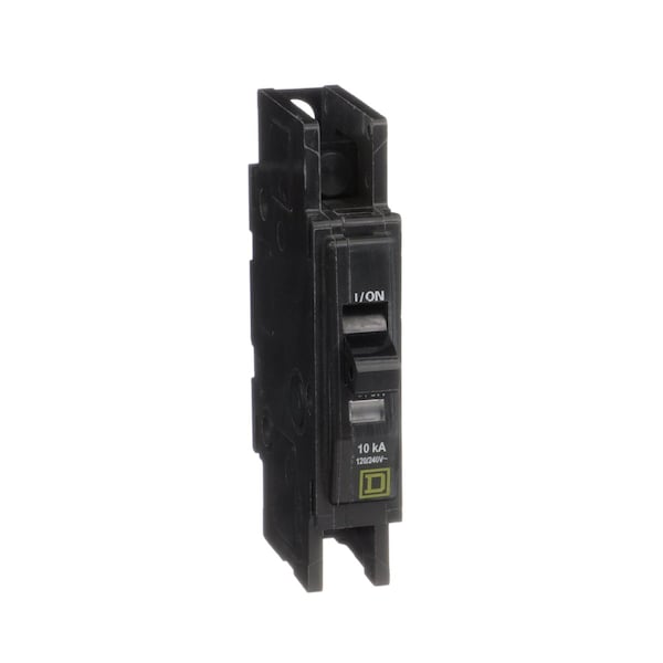 Miniature Circuit Breaker, QO Series, 15A, 1 Pole, 120/240V AC, 10kA at 120/240V AC